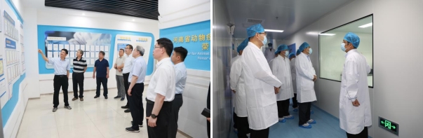 河南省重大科技专项（农业领域）现场验收会议在省疫控中心举行