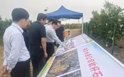 孙巍峰到南阳市调研高标准农田大项目建设“三秋”生产 乡村富民产业发展工作